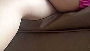 Hot Blonde Milf Caught in Shower by Girlfriend