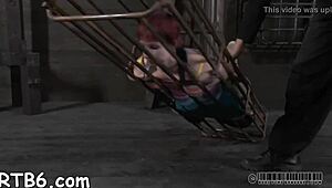 Tough lass, endure that rough nipple punishment!