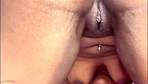 watch this ebony slut squirt all over the place