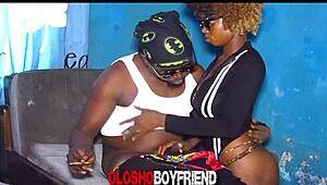 watch this horny ebony girlfriend bent over for doggystyle. her blowjob skills are wild on oloshoboyfriend com