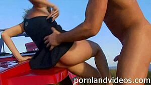 i fucked my horny wife diana's ass outdoos