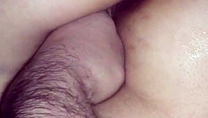 Giving her all four fingers deep