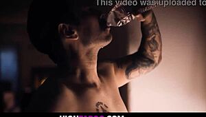 Tommy Pistol interrupts Savannah Sixx at midnight for deepthroat action 😈