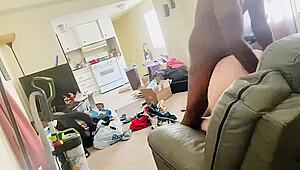 Youngstarbrazy intensely fucks PAWG pussy bareback for cum