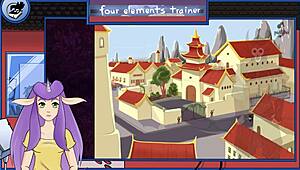 avatar hentai trainer fucks four elements part 18