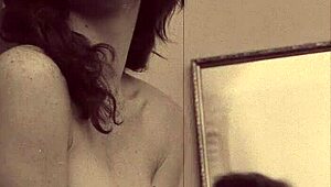 Vintage Taboo Encounter With Step Mom In Retro Setting