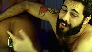 i put on the condom and get ready for more gay action in part two