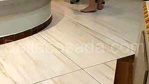 Well-endowed devours married latina's pussy in motel