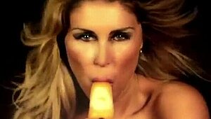 malena gracia teases with spanish nude striptease in ripped clothes