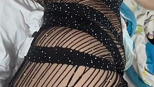 Brother's wife visits with huge ass