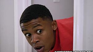 Stepsisters and big black cocks in a BBW porn video featuring Ebony beauties
