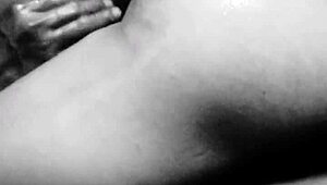 relaxing group massage session with three participants