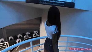 Slutty Cherry Sucks and Takes Bareback Anal