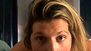 Horny wife rides cock hard until simultaneous orgasm with dirty dannybear