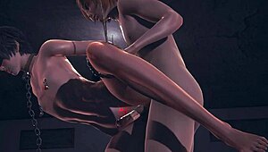 Sissy Japanese anime cosplay girl gets creampied in Yaoi porn