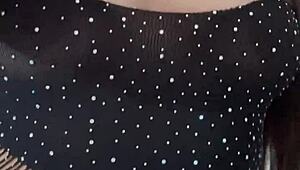 Brother's wife visits with huge ass