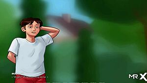 Summertime Saga: Crashed In The Barn After Hot Sex E3 24