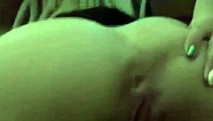 a blond teen 18+ experiences her first anal with creampie in a homemade setting on mycamonline