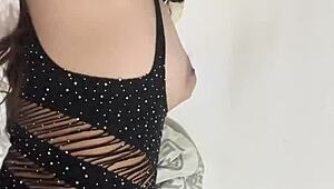 Brother's wife visits with huge ass