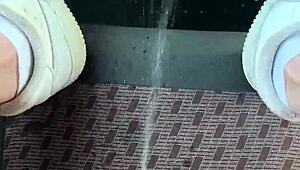 Pissing Against My Car Seat