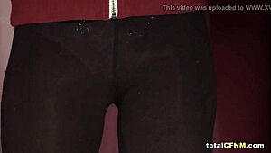 lucky guy gets triple cfnm blowjob from hot babes in ripped clothes. i’m totally overwhelmed!