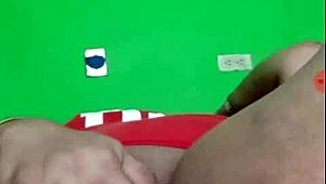 Married bride enjoys wedding day alone