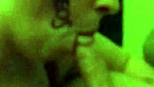 tashanic deepthroats a cock and swallows cum