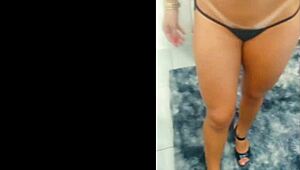 Teen Tries Micro Bikini In Anal