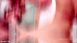 Marina Gold in debut group scene with multiple partners