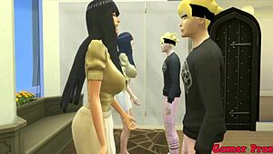 Naruto Hentai Episode 97 Hinata and Boruto's Intense Chat