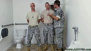 Army Gay Man Joins Orgy with Fellow Soldiers