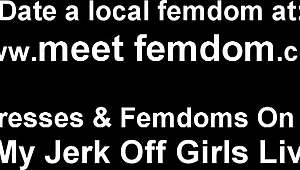 hey, suck that big hard cock balls deep in this bisexual humiliation pov session