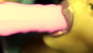 feeling the pleasure of my chubby latina body with dildo masturbation