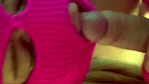 Cute 18-year-old babe loves getting her face fucked by her lover