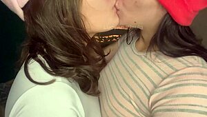 Latina Lesbians Ignite Wet Shirt Passion