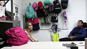 Sticky Fingers Sage Caught in Backroom Action