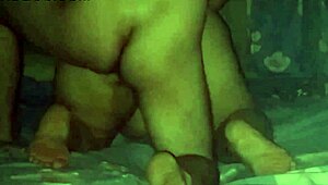 Fat Whore Bent Over in Doggystyle, Big Tits and Ass on Display