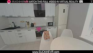 Maya Stone craves intense VR pleasure with a massive cock