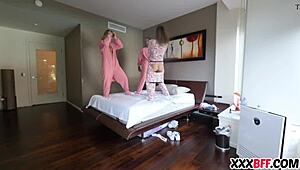 Best Friends' Party Turns Into Cock Sharing Fun