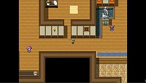 Japanese succubus delivers intense titjob in dungeon inn during hentai game episode