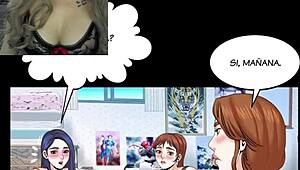 Aunt seduces nephew in intense hentai chapter 37