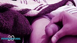 Vivi Guedez passionately massages and kisses her husband's lover outdoors