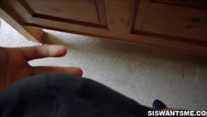 Maya Bijou Fixes Stepbrother's Erection