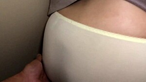 Amateur Submission In Public Toilet With Blindfold And Graffiti