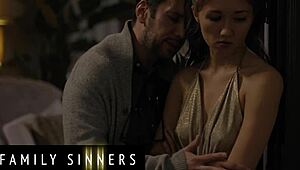 Wow, Maya Woulfe Seduces Strict Stepdad with Kinky Moves!