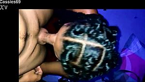 My best friend asks for a favor and I help her with it in her mouth.