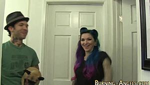 I can't get enough of toying my emo goth whore side