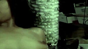 Deepthroat and facial cumshot in blowjob video