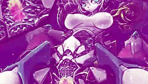 Brunhilde Battles Monsters In Hentai Quest