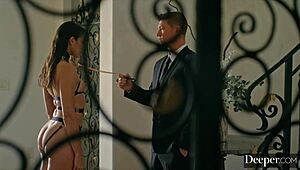 Katrina Explores Deeper Submission in Garage